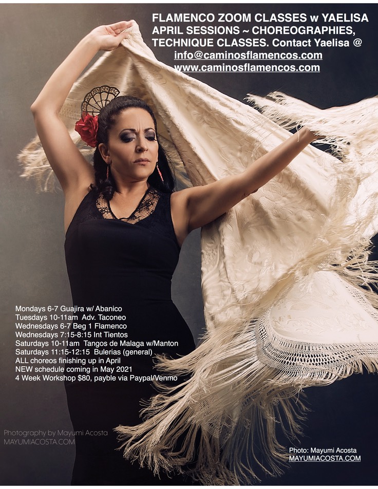 April Flamenco Flyer 2021