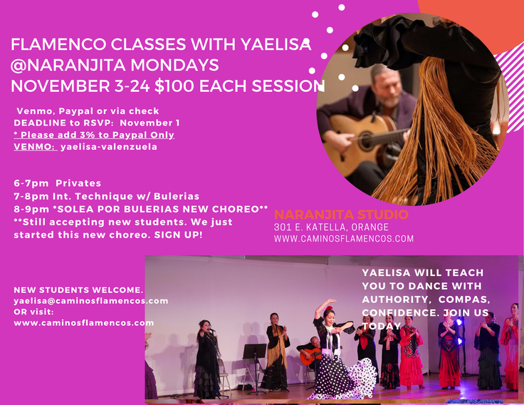 NOVEMBER NARANJITA FLYER