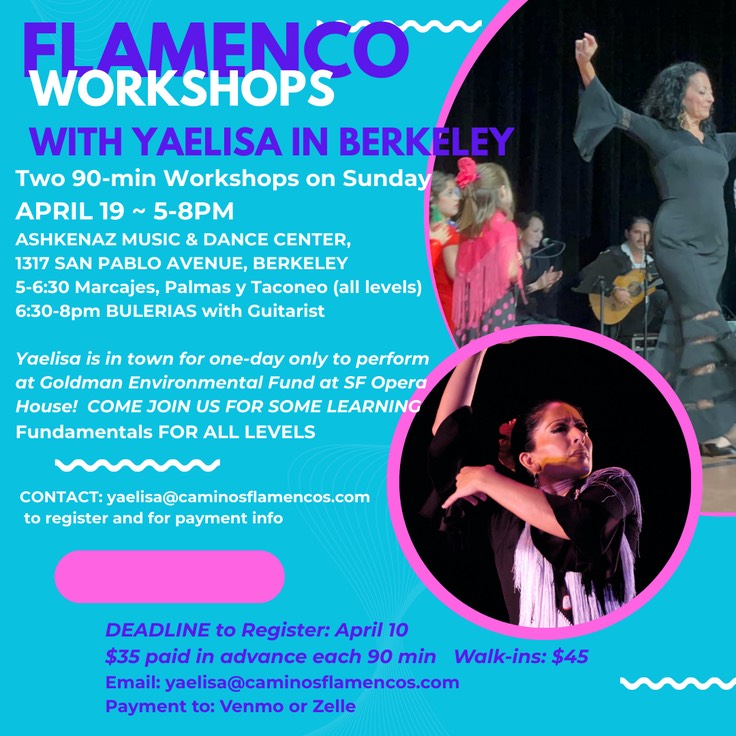 APRIL 19 BERKELEY WORKSHOP