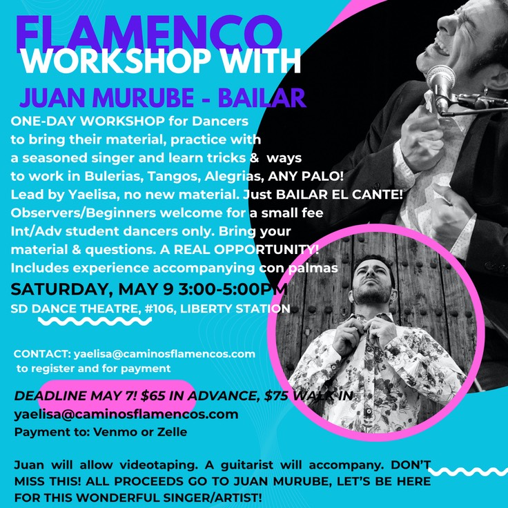 JUAN MURUBE WORKSHOP MAY 9